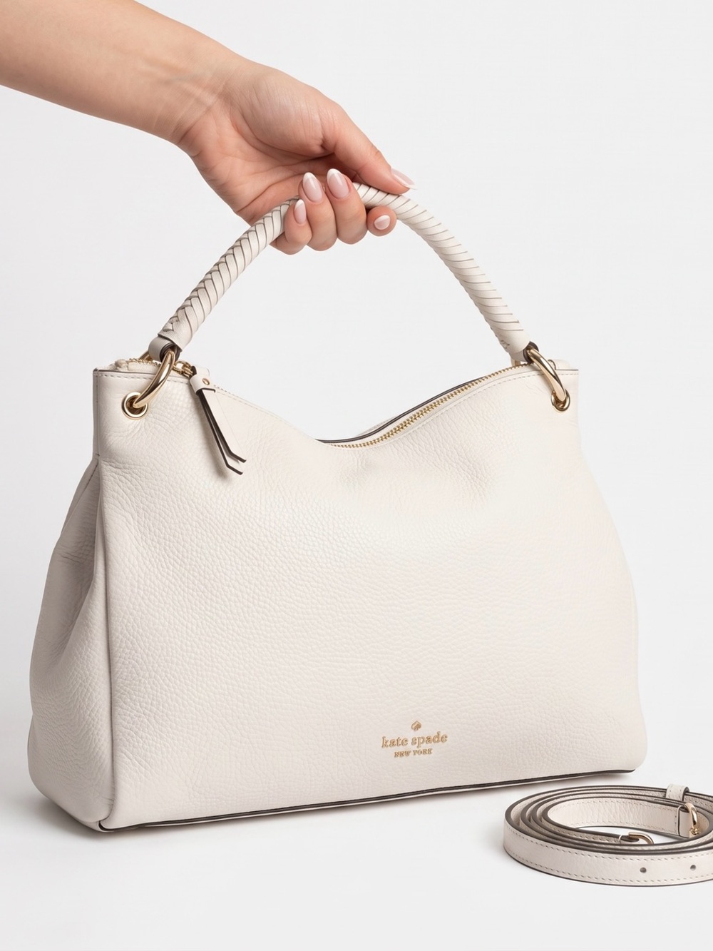 ♠️ KATE SPADE LEATHER TOP HANDLE CROSSBODY PURSE